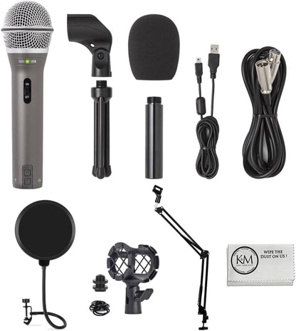 Samson SAQ2U-001 USB Podcasting Recording Microphone Pack