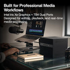 ZimaCube Pro AI NAS with USB4 40Gbps NVMe SSD Enclosure Bundle