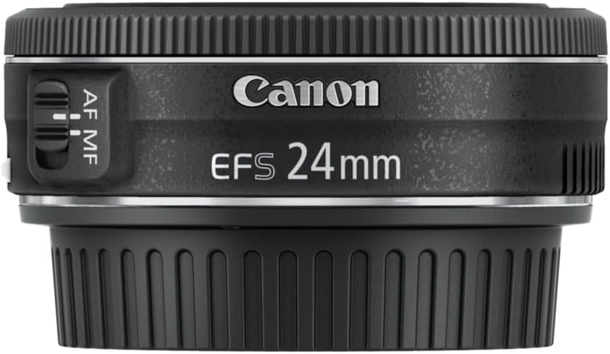 Canon EF-S2428STM 24mm f/2.8 STM Pancake Lens - Wide Angle, Compact