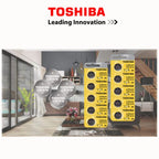 Toshiba CR1616 3V Lithium Coin Cell - 500 Pack