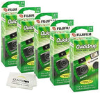 Fujifilm 3216575165 QuickSnap Flash 400 Disposable Camera - 5 Pack