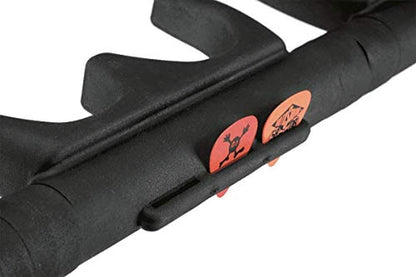 K&M 17515.016.55 Guardian 5-Guitar Rack Stand Black