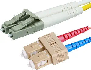 Monoprice 111813 Fiber Optic Cable 15M LC/SC OM1 — main product image