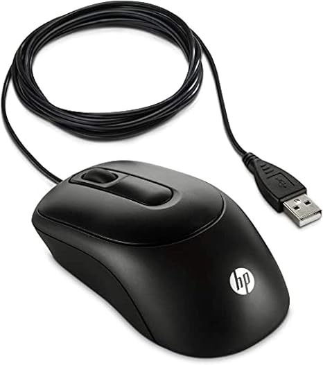 HP V1S46AA#ABB X900 USB Mouse - Ergonomic Black Mouse