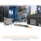 ICY DOCK ExpressSlot Elite Dual E1.S NVMe PCIe 5.0 Mobile Rack