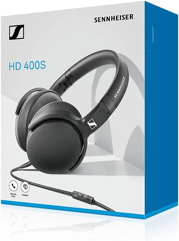 Sennheiser HD 400S Closed-Back Wired Headphones