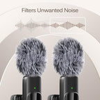 Labstandard Dual Wireless Lavalier Microphone for iPhone