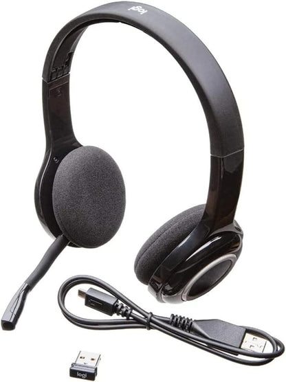 Logitech 981-000341-cr Wireless Headset H600 - Renewed