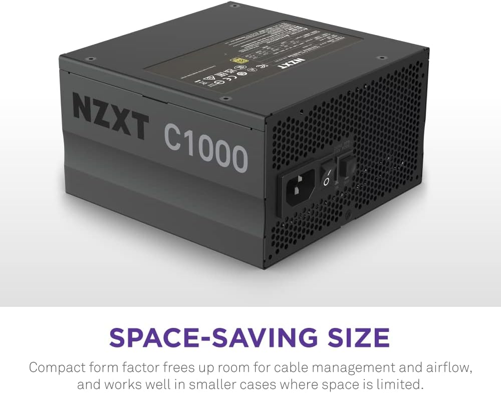 NZXT PA-0G1BB-US C1000 1000W 80+ Gold PSU