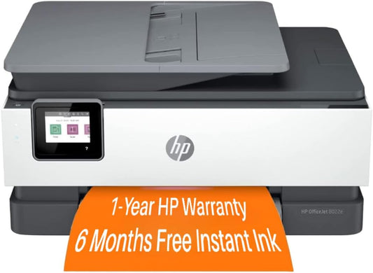 HP CRT2HPOJP8022ERB OfficeJet 8022e Wireless Printer Renewed