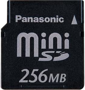 Panasonic RP-SS256BU1K 256MB miniSD Memory Card Adapter — main product image