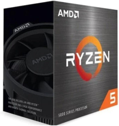 AMD Ryzen 5 5600X CPU - 6-Core, 12-Thread, Wraith Cooler