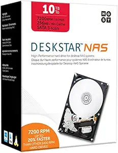 Hitachi HDN721010ALE604 1TB Deskstar NAS Internal Drive