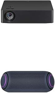 LG HU70LAB 4K UHD CineBeam Projector XBOOM Go Speaker — main product image