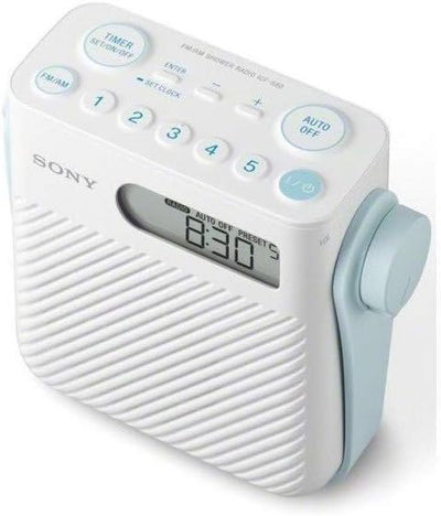 Sony ICF-S80 Splash Proof Shower Radio Speaker