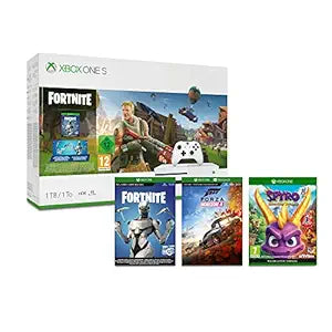 Microsoft 5027757117602 Xbox One S - Fortnite, Forza, Spyro Bundle