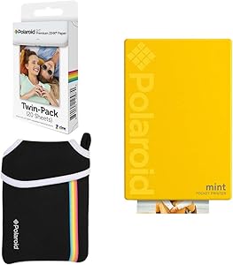 Polaroid AMZPOLMP02K1Y Mint Printer Bundle Yellow