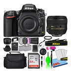 Nikon 1543 D750 DSLR 50mm Lens Deluxe Bundle Renewed