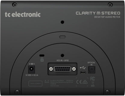 TC Electronic CLARITY M STEREO Audio Meter Display