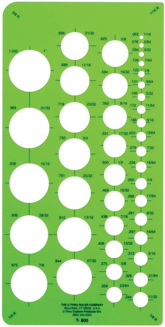 Westcott T-800 Small Circle Template