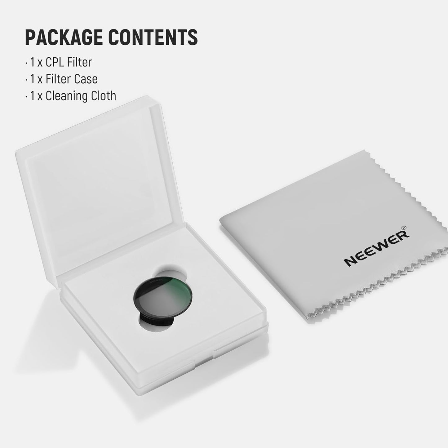 Neewer 10104838 Dashcam CPL Filter for VIOFO Cameras