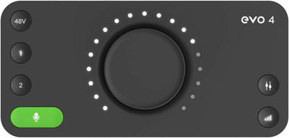 Audient EVO 4 USB Audio Interface - Renewed Recording