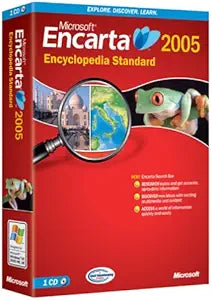 Microsoft Encarta Standard 2005 Educational Software (Old Version)