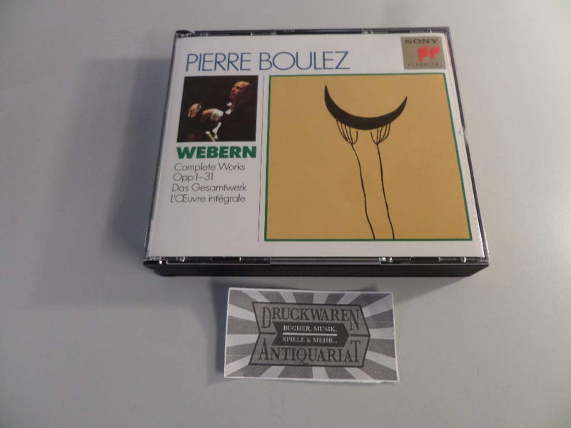 Sony  Webern: Complete Works, Op. 1-31 (3CD Set) — main product image