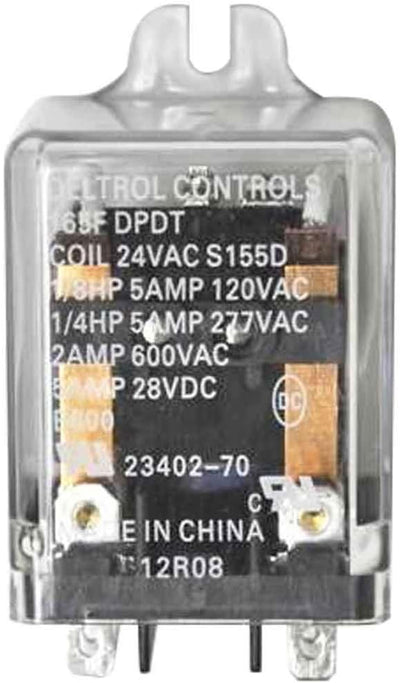 Miller 110386 24VAC DPDT 5A Relay