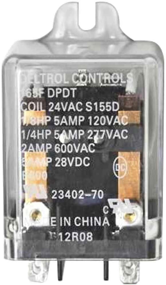 Miller 110386 24VAC DPDT 5A Relay — main product image