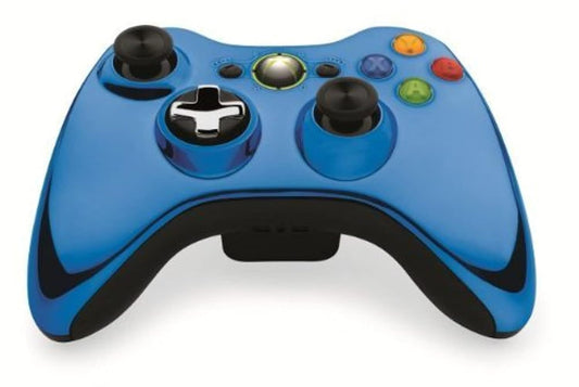 Microsoft ChromeBlue Xbox 360 Wireless Controller