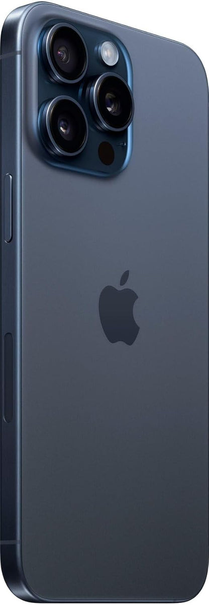 Apple iPhone 15 Pro Max 1TB Blue Titanium (AT&T Renewed)