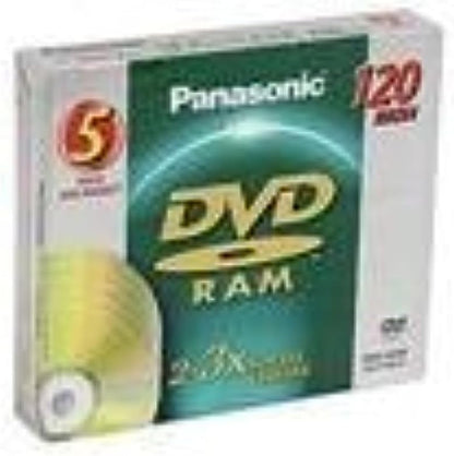 Panasonic LM-AF120LU5 DVD-RAM 4.7GB Discs