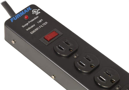 Furman SS-6 6-Outlet Pro Surge Suppressor Strip