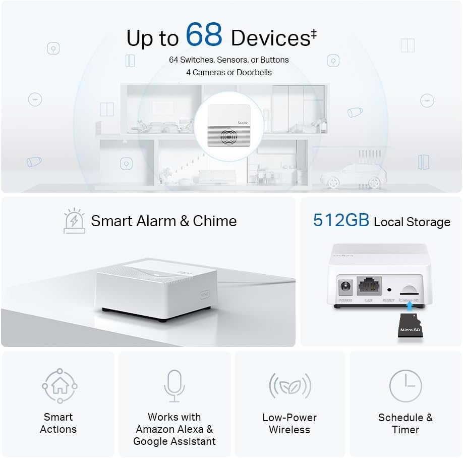 TP-Link Tapo H200 Smart Hub for Home Security