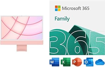 Apple iMac M1 24-inch 512GB Pink + Microsoft 365