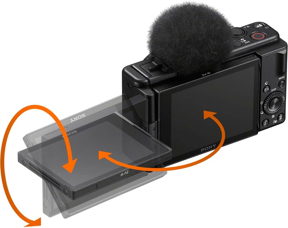 Sony ZV1F/B Vlogging Camera - Black - Bundle