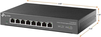 TP-Link TL-SG108-M2 8-Port 2.5G Multi-Gigabit Switch