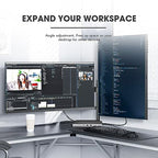 HP EliteDesk 800 G4 Mini i5 Dual Monitor Bundle Renewed