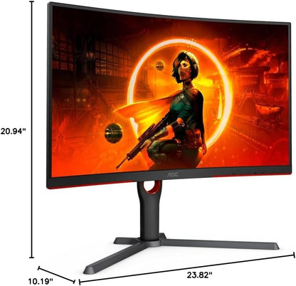 AOC CQ27G3Z 27" 240Hz Curved Gaming Monitor