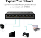 TP-Link LS1008G 8-Port Gigabit Ethernet Switch