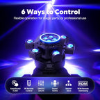 SaundBlokz 5-in-1 RGBW Bee Eye Moving Head DJ Light