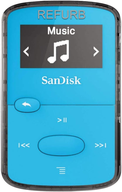 SanDisk SDMX26-008G-G46B-CR 8GB Clip Jam MP3 Player Renewed