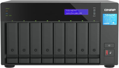 QNAP TVS-H874T-I9-64G-US 8-Bay Thunderbolt 4 NAS - Diskless