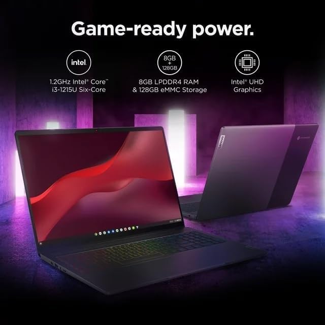 Lenovo Ideapad 5 Chromebook i3 Gaming Laptop (Renewed)