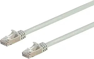 Monoprice 131304 Cat7 Ethernet Cable 1ft Shielded Gray — main product image