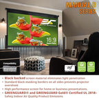 Elite Screens M120X Manual 120-Inch Projector Screen