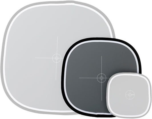 Manfrotto LL LR2050 Ezybalance Card: 20" Grey/White Balance