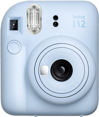 Fujifilm Instax Mini 12 Instant Camera Pastel Blue Bundle