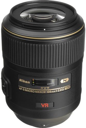 Nikon AF-S 105mm VR Micro Lens (Renewed)
